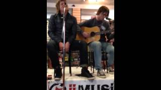 Terry McDermott in Scotland UK Radio Tour  "Lose This Feeling" with guitar by Craig John Davidson