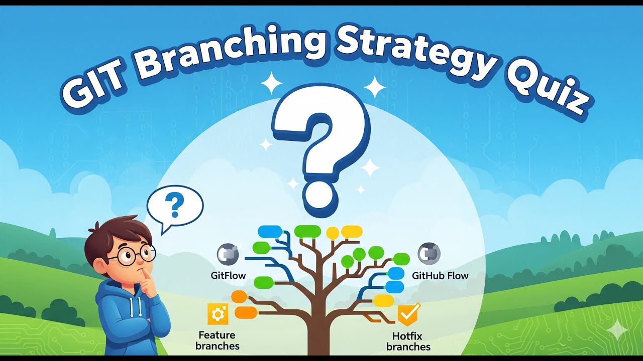 GIT Branching Strategy Quiz! 💻 Test Your DevOps Knowledge!