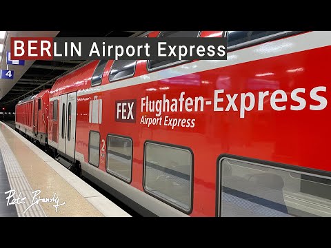 RELATÓRIO DE VIAGEM | FEX Berlin Flughafen (Aeroporto) expresso | Berlin Hbf para Aeroporto de Brandemburgo | DB Regio