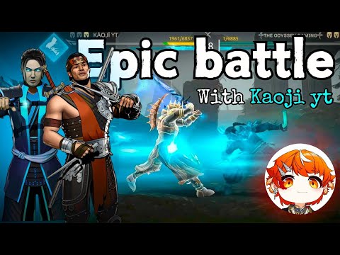 "Highly Skilled Player" 😈The Ultimate Battle between kaoJi YT vs Odyssey || Shadow Fight 4 Arena