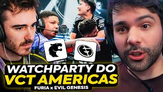 🚨 FURIA x EG - A PRIMEIRA WATCH PARTY DO MINERVA! ft.f0rsaken | VCT AMERICAS 2026 - FASE 2