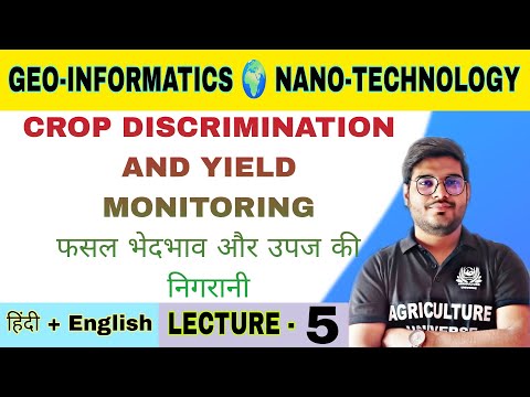 Geo informatics Nano technology Syllabus analysis bsc ag 6th semester