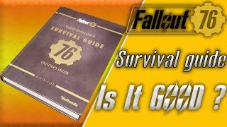 Fallout 76 vault dwellers survival guide unboxing and brief overview the fallout 76 guide