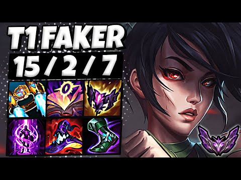 T1 Faker Akali vs Syndra [ MID ] Patch 12.20 Ranked Master NA ✅