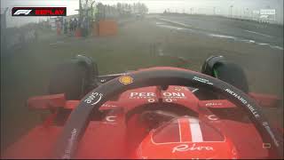 Charles Leclerc Crash in Sprint Qualifying 2 China F1