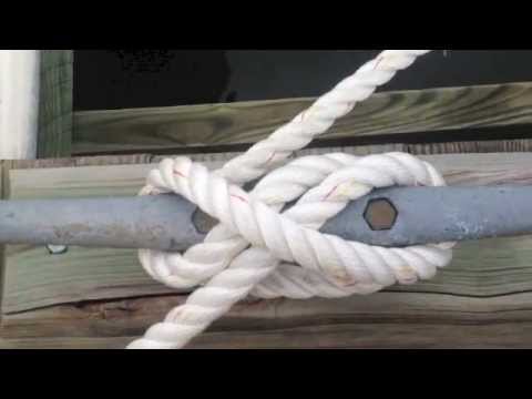 How to Tie a Cleat Hitch | Boating Tips