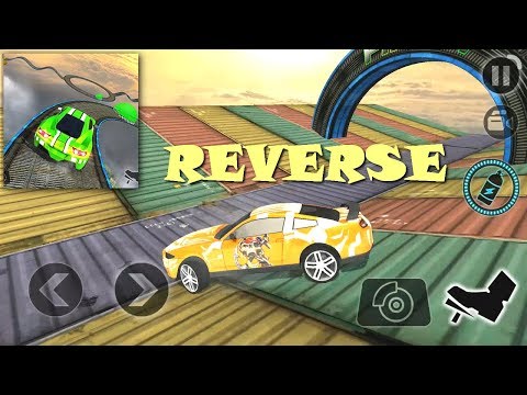 Cool Fullscreen Reverse Gameplay HD - Impossible Stunt Car Tracks 3D