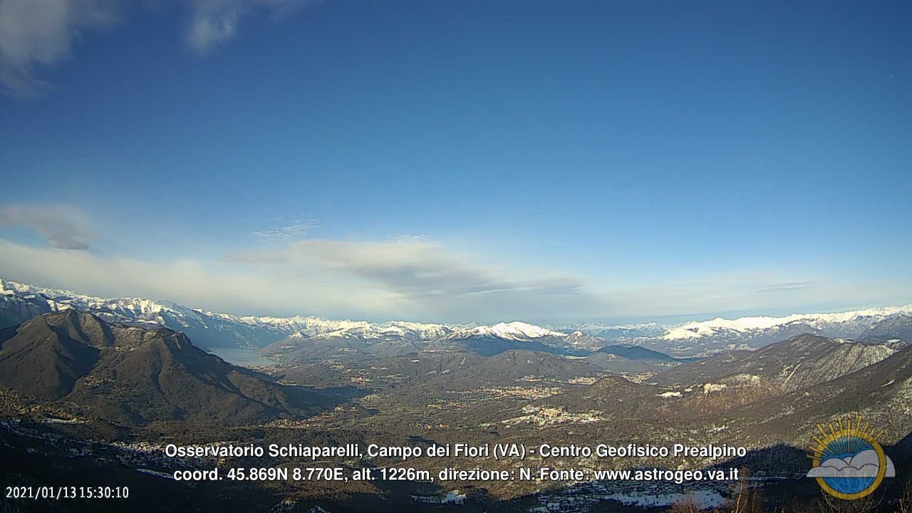 Live webcam view of Schiaparelli Observatory North View