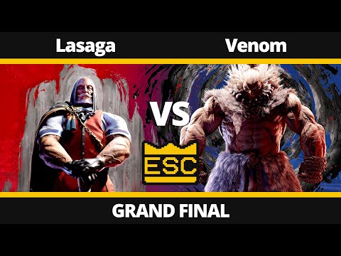 ESC 60 - Grand Final - Lasaga (JP) Vs. Venom (Akuma) - SF6 UK Local Tournament