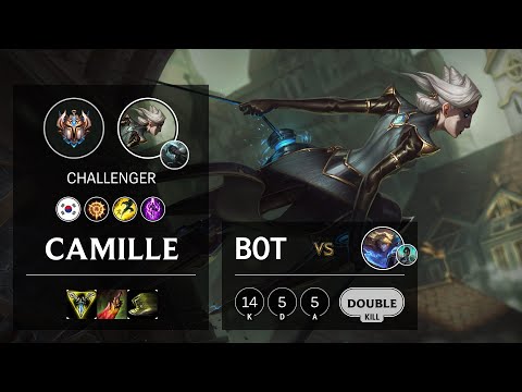 Camille Bot vs Ezreal - KR Challenger Patch 10.16