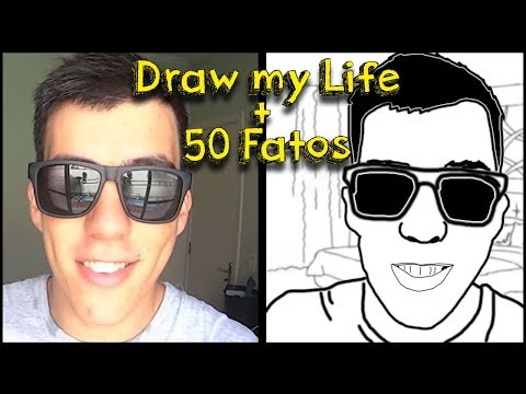 DRAW MY LIFE / 50 FACTS ABOUT ME - 300K SPECIAL