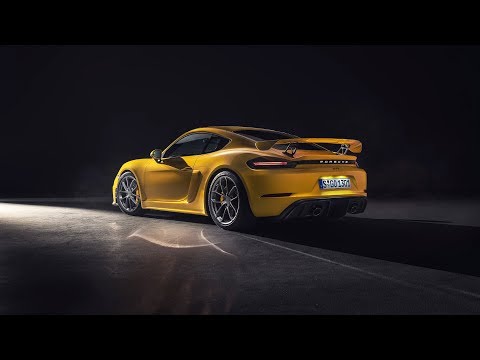 The new Porsche 718 GT4. Perfectly irrational.
