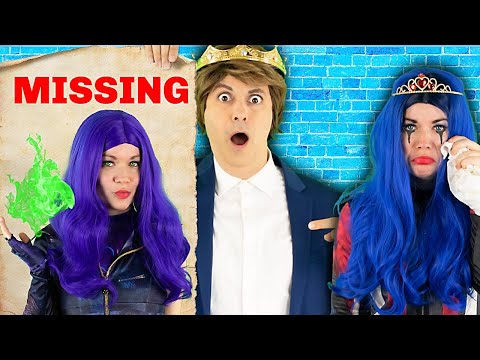 DESCENDANTS MAL is MISSING! | MAL Runs Away, INSTANTLY REGRETS IT! | BFF Besties