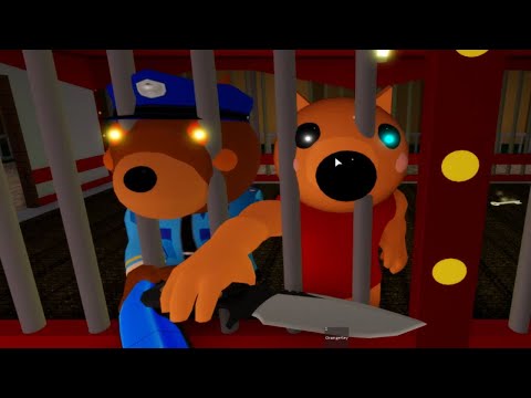 Double Piggy Officer Doggy & Foxy Reverse Jumpscare