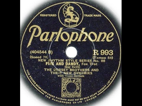 FINE AND DANDY - Dorsey Brothers Orchestra