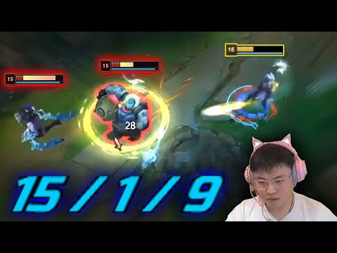 Uzi Ezreal : DOMINATING Super Server High Elo - Eng Sub