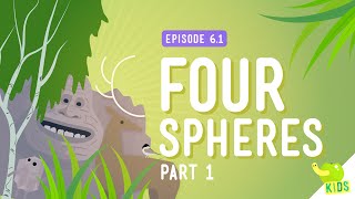 Four Spheres Part 1 (Geo and Bio): Crash Course Kids #6.1