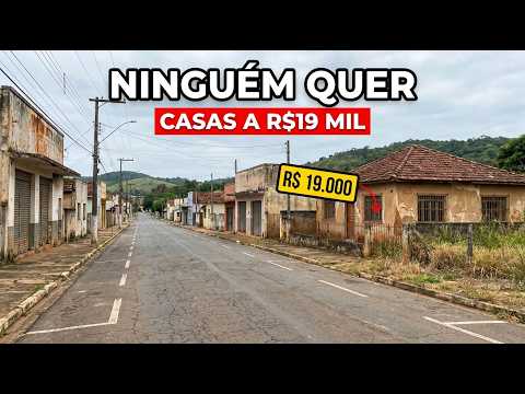 INTERIOR DE SÃO PAULO VAZIO — Suas Casas Custam R$ 19.000 Mas NINGUÉM as Quer