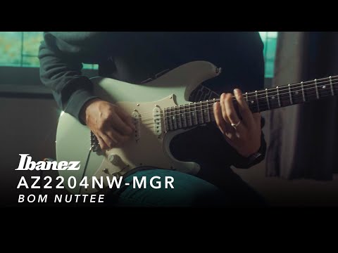 Ibanez Prestige AZ2204NW Electric Guitar - Mint Green