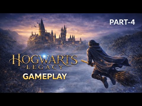 Hogwarts Legacy Gameplay Walkthrough Part 4 | Full Game PS5 | No Commentary | 4k 60FPS