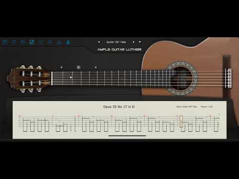 Opus 35 No 17 by Fernando Sor - Guitar Cover, Tabs, Tutorial