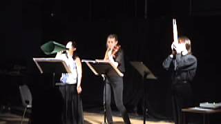 Rei Munakata: Garpenbergs gruva (2009) for voice, violin, and sho