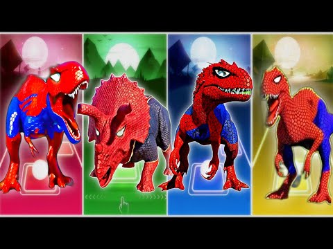 Jurassic World  "Dino Predators: Age of Destruction Tiles Hop Edm Rush