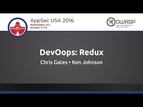 Image thumbnail for talk DevOops: Redux