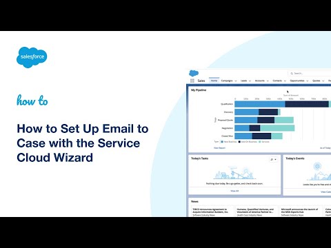 How to Set Up Email to Case with the Service Cloud...