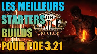 Path of Exile 3.21 Crucible : Les MEILLEURS builds pour débuter la saison !! Rapide, tanky et BEAUX