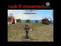 ruok ff movement speed be like 😜 | free fire meme funny | short video