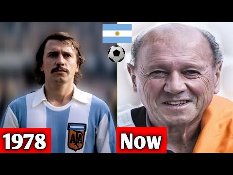 Argentina 🇦🇷 World Cup 1978 Squad ⚽ Then and Now | Football Legends