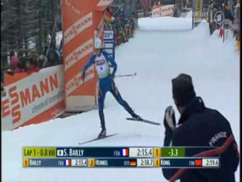 Biathlon _ Sandrine Bailly im Sprint in Oberhof
