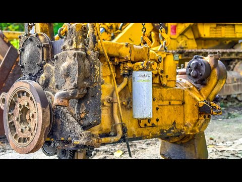 Rebuilding a 1972 CAT 3306 diesel with @CostexTractorParts | PART I