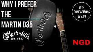 Video thumbnail for Why I prefer The Martin D35 (compared to other Martin guitars) by Jon is just TOO LouD!!