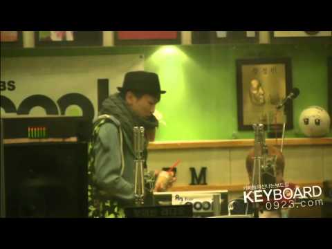 [fancam] 110118 SHINee Key before leaving @ Kiss the Radio