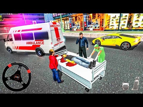 Real City Ambulance Driver Simulator & Rescue - Android Gameplay