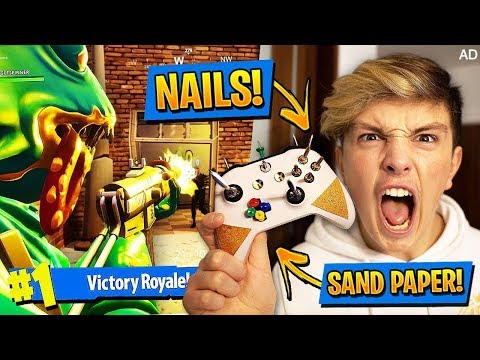 Playing Fortnite With MOST DANGEROUS CONTROLLER OF ALL TIME!!! (Extreme Fortnite Challenge) Video
