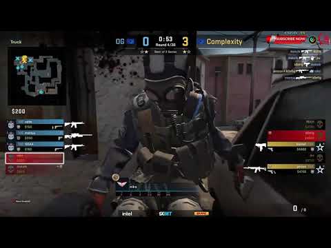 New OG vs Complexity  CSGO Dreamhack Masters Qualifier   HIGHLIGHTS !!!