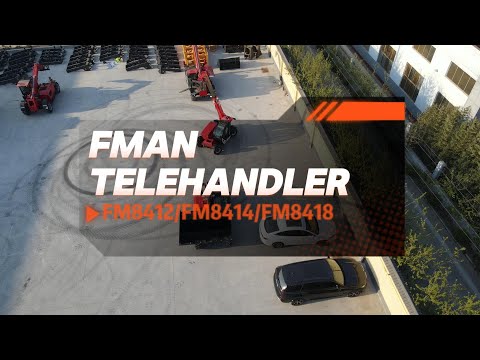 FMAN 4 ton 12m 14m 18m telehandler