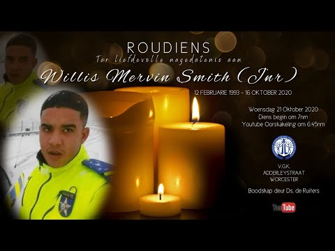 ROUDIENS van Willis Mervin Smith (jnr) - Woensdag 21 Oktober 2020