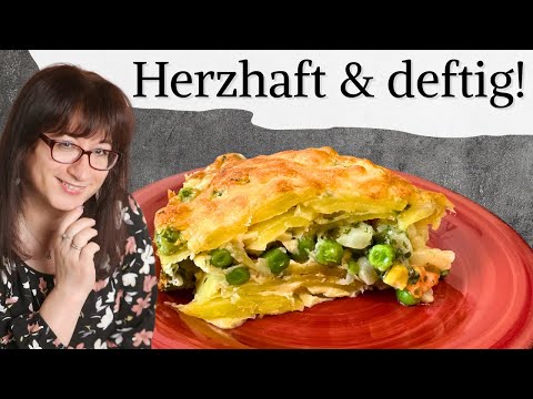 Deftiger Kartoffelkuchen - ein herzhaftes Rezept für den Herbst, das du unbedingt probieren musst!