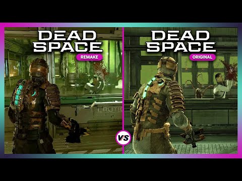 Dead Space Remake vs Original - Early Gameplay and Graphics Comparison (4K)