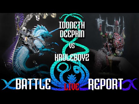 Kruleboyz vs Idoneth Deepkin | Age of Sigmar | 2000 Point Battle Report!