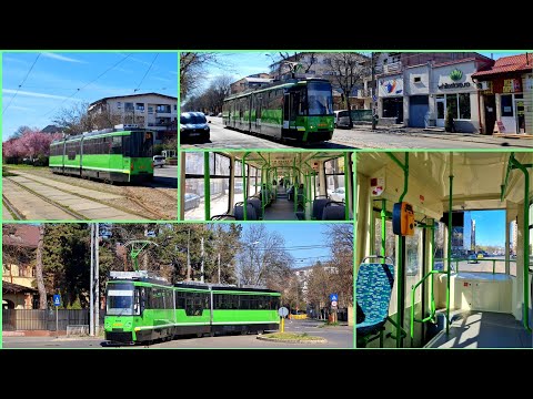 Prezentarea tramvaiului V3A-93-CH-PPC #4008, după RK și o călătorie cu acesta pe linia 24