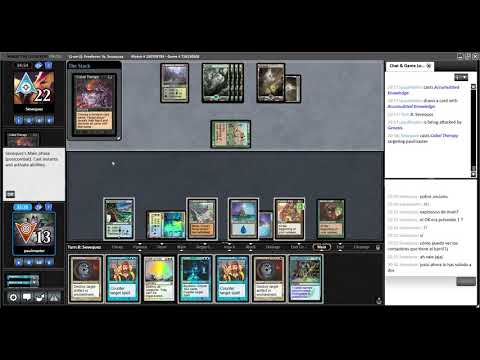 Premodern MTGO III  - Round 1 (Bant Control vs The Rock)