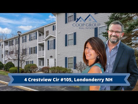 Londonderry NH Condo For Sale - 4 Crestview Cir Unit 105