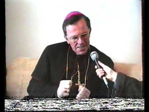 NOVI TRAVNIK 1997 interviu sa mons.Perom Sudarom obilazak Vrhbosanske nadbiskupije catholic church