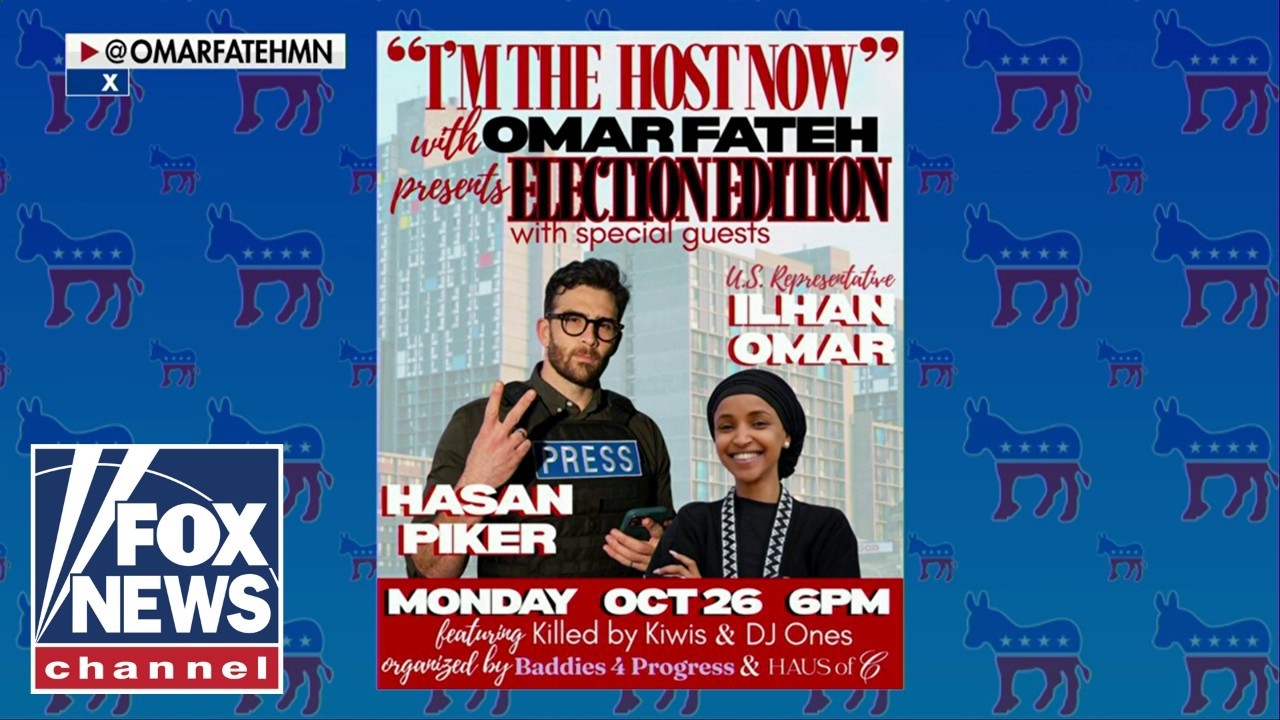 Ilhan Omar sparks NEW outrage with Hasan Piker event