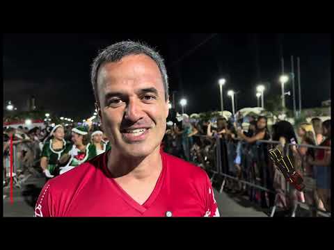 PREFEITO DE PERUÍBE FELIPE BERNARDO FALA SOBRE O NATAL NA PRAIA 2025 DE PERUÍBE LOTADO